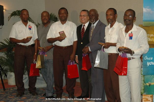 Red Cap Porters Awards - Minister of Tourism, Hon. Edmund Bartlett - Director of Tourism, Basil Smith - Friday, December 14, 2007 - Holiday Inn Sunspree, Montego Bay, Jamaica W.I. - Photographs by Net2Market.com - Barry J. Hough Sr, Photographer - Negril Travel Guide, Negril Jamaica WI - http://www.negriltravelguide.com - info@negriltravelguide.com...!