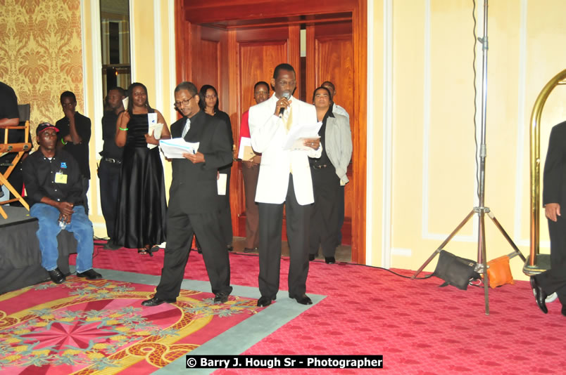 The Ministry of Tourism - Tourism Service Excellence Awards Ceremony held at the Ritz Carlton Rose Rall Golf and Spa Resort, Montego Bay on Friday, April 24, 2009 - Photographs by Net2Market.com - Barry J. Hough Sr. Photojournalist/Photograper - Photographs taken with a Nikon D300 - Negril Travel Guide, Negril Jamaica WI - http://www.negriltravelguide.com - info@negriltravelguide.com...!