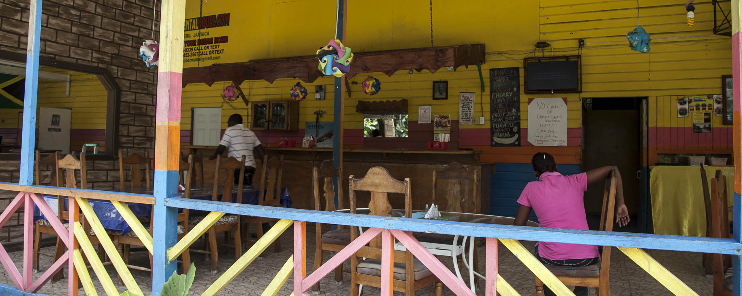 Juicy J's Restaurant, Norman Manley Boulevard, Negril Jamaica