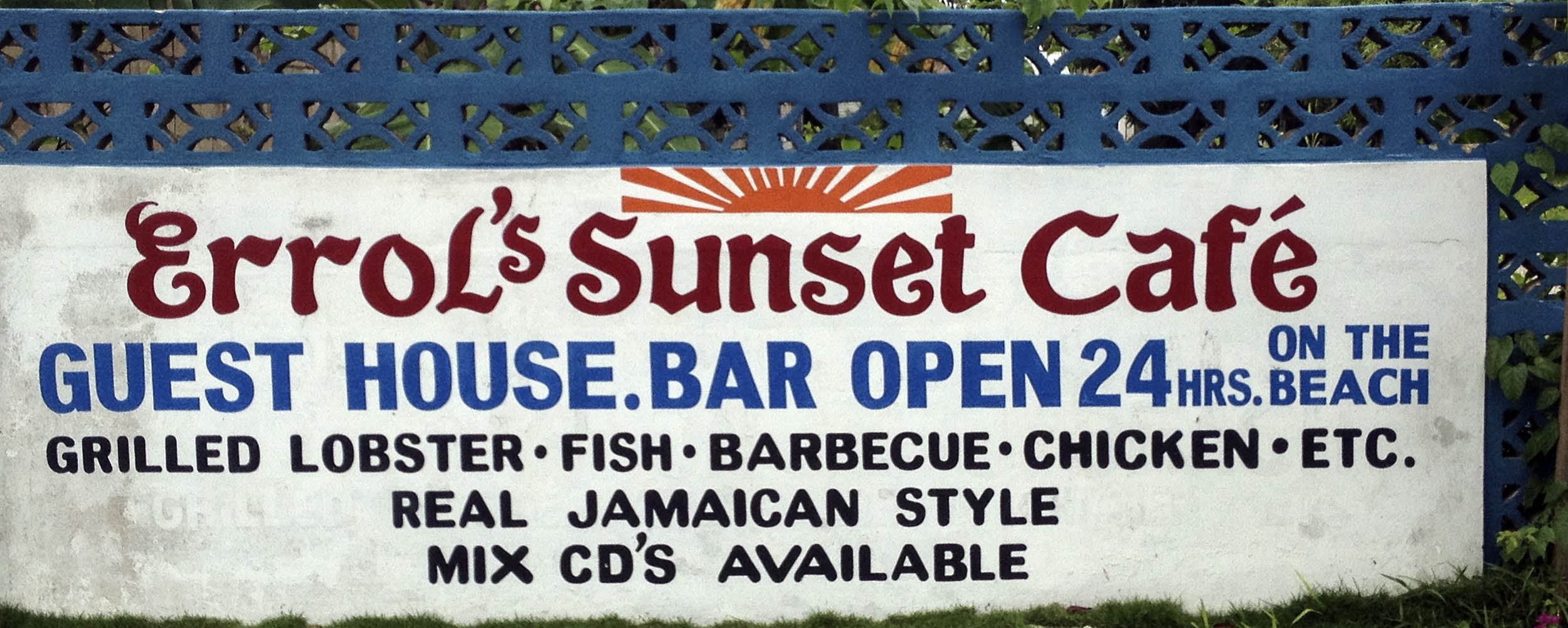 Errol's Sunset Cafe and Guest House - Negril Jamaica