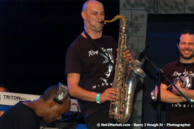 Roy Young & Band - Air Jamaica Jazz & Blues Festival 2007 - The Art of Music -  Thursday, January 25th - 10th Anniversary - Air Jamaica Jazz & Blues Festival 2007 - The Art of Music - Tuesday, January 23 - Saturday, January 27, 2007, The Aqueduct on Rose Hall, Montego Bay, Jamaica - Negril Travel Guide, Negril Jamaica WI - http://www.negriltravelguide.com - info@negriltravelguide.com...!