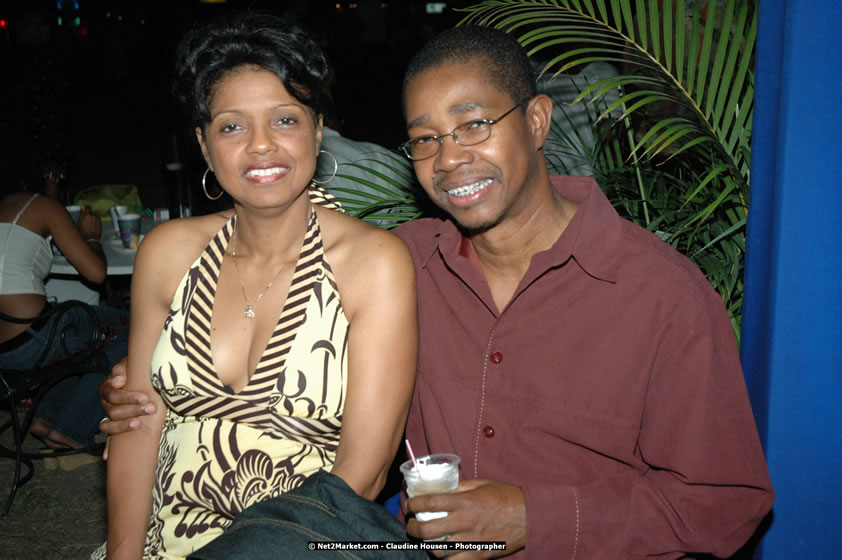 The Hon. Orette Bruce Goldwin, M.P., Prime Minister of Jamaica, Minister of Tourism, Hon. Edmund Bartlett, and Director of Tourism, Basil Smith at the Air Jamaica Jazz and Blues Festival 2008 The Art of Music - Thrusday, January 24, 2008 - Air Jamaica Jazz & Blues 2008 The Art of Music venue at the Aqaueduct on Rose Hall Resort & Counrty Club, Montego Bay, St. James, Jamaica W.I. - Thursday, January 24 - Saturday, January 26, 2008 - Photographs by Net2Market.com - Claudine Housen & Barry J. Hough Sr, Photographers - Negril Travel Guide, Negril Jamaica WI - http://www.negriltravelguide.com - info@negriltravelguide.com...!