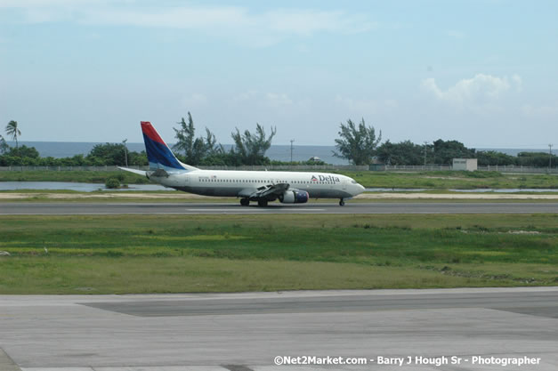 Delta Air Lines Inaugural Flight From New York's JFK Airport to Sangster International Airport, Montego Bay, Jamaica - June 9, 2007 - Sangster International Airport - Montego Bay, St James, Jamaica W.I. - MBJ Limited - Transforming Sangster International Airport into a world class facility - Photographs by Net2Market.com - Negril Travel Guide, Negril Jamaica WI - http://www.negriltravelguide.com - info@negriltravelguide.com...!