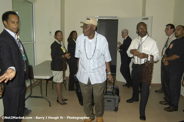 Delta Air Lines Inaugural Flight From New York's JFK Airport to Sangster International Airport, Montego Bay, Jamaica - June 9, 2007 - Sangster International Airport - Montego Bay, St James, Jamaica W.I. - MBJ Limited - Transforming Sangster International Airport into a world class facility - Photographs by Net2Market.com - Negril Travel Guide, Negril Jamaica WI - http://www.negriltravelguide.com - info@negriltravelguide.com...!