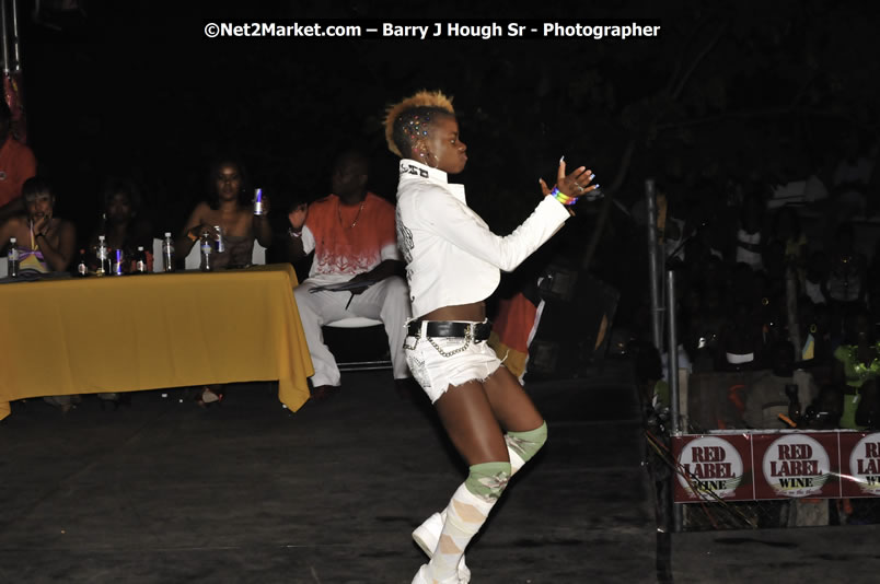 International Dancehall Queen Competition - Big Head Promotions Presents the Red Label Wine Dancehall Queen Competition - Saturday, July 26, 2008 @ Pier One, Montego Bay, Jamaica W.I. - Photographs by Net2Market.com - Barry J. Hough Sr. Photojournalist/Photograper - Photographs taken with a Nikon D300 - Negril Travel Guide, Negril Jamaica WI - http://www.negriltravelguide.com - info@negriltravelguide.com...!