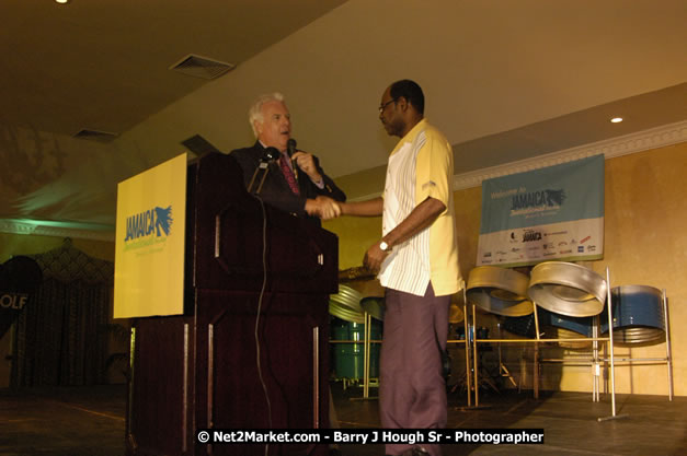 Jamaica Invitational Pro-Am "Annie's Revenge" - Welcome Reception Photos - Presented by the Half Moon Resort and the Jamaica Tourist Board at Half Moon Resort Royal Pavilion - "Annie's Revenge" at the Half Moon Resort Golf Course and Ritz-Carlton Golf & Spa Resort White Witch Golf Course, Half Moon Resort and Ritz-Carlton Resort, Rose Hall, Montego Bay, Jamaica W.I. - November 2 - 6, 2007 - Photographs by Net2Market.com - Barry J. Hough Sr, Photographer - Negril Travel Guide, Negril Jamaica WI - http://www.negriltravelguide.com - info@negriltravelguide.com...!