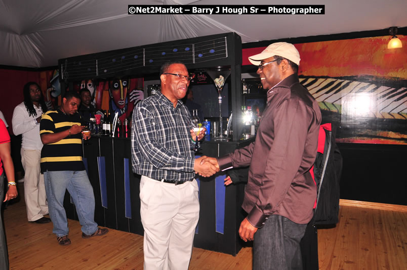 Minister of Tourism, Edmund Bartlett @ Jamaica Jazz and Blues Festival 2009 - Presented by Air Jamaica - Friday, January 23, 2009 - Venue at the Aqueduct on Rose Hall Resort &amp; Country Club, Montego Bay, Jamaica - Thursday, January 22 - Saturday, January 24, 2009 - Photographs by Net2Market.com - Barry J. Hough Sr, Photographer/Photojournalist - Negril Travel Guide, Negril Jamaica WI - http://www.negriltravelguide.com - info@negriltravelguide.com...!