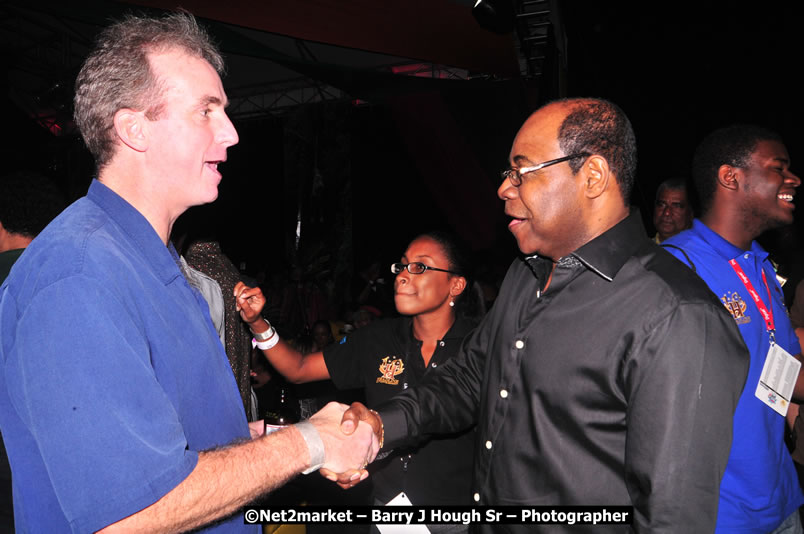 Minister of Tourism, Edmund Bartlett @ Jamaica Jazz and Blues Festival 2009 - Presented by Air Jamaica - Saturday, January 24, 2009 - Venue at the Aqueduct on Rose Hall Resort &amp; Country Club, Montego Bay, Jamaica - Thursday, January 22 - Saturday, January 24, 2009 - Photographs by Net2Market.com - Barry J. Hough Sr, Photographer/Photojournalist - Negril Travel Guide, Negril Jamaica WI - http://www.negriltravelguide.com - info@negriltravelguide.com...!