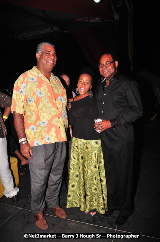 Minister of Tourism, Edmund Bartlett @ Jamaica Jazz and Blues Festival 2009 - Presented by Air Jamaica - Saturday, January 24, 2009 - Venue at the Aqueduct on Rose Hall Resort &amp; Country Club, Montego Bay, Jamaica - Thursday, January 22 - Saturday, January 24, 2009 - Photographs by Net2Market.com - Barry J. Hough Sr, Photographer/Photojournalist - Negril Travel Guide, Negril Jamaica WI - http://www.negriltravelguide.com - info@negriltravelguide.com...!