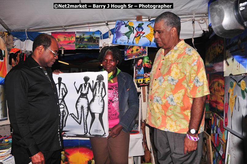 Minister of Tourism, Edmund Bartlett @ Jamaica Jazz and Blues Festival 2009 - Presented by Air Jamaica - Saturday, January 24, 2009 - Venue at the Aqueduct on Rose Hall Resort &amp; Country Club, Montego Bay, Jamaica - Thursday, January 22 - Saturday, January 24, 2009 - Photographs by Net2Market.com - Barry J. Hough Sr, Photographer/Photojournalist - Negril Travel Guide, Negril Jamaica WI - http://www.negriltravelguide.com - info@negriltravelguide.com...!