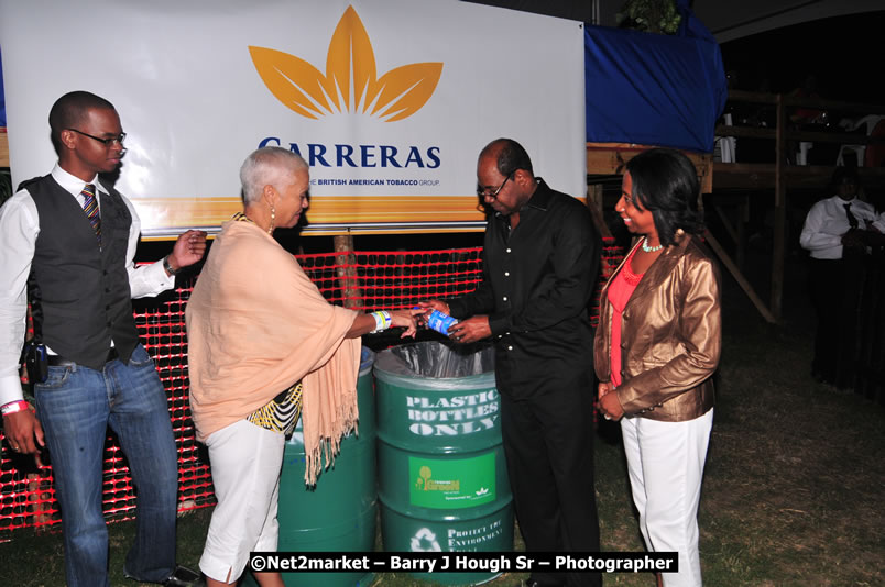 Minister of Tourism, Edmund Bartlett @ Jamaica Jazz and Blues Festival 2009 - Presented by Air Jamaica - Saturday, January 24, 2009 - Venue at the Aqueduct on Rose Hall Resort &amp; Country Club, Montego Bay, Jamaica - Thursday, January 22 - Saturday, January 24, 2009 - Photographs by Net2Market.com - Barry J. Hough Sr, Photographer/Photojournalist - Negril Travel Guide, Negril Jamaica WI - http://www.negriltravelguide.com - info@negriltravelguide.com...!