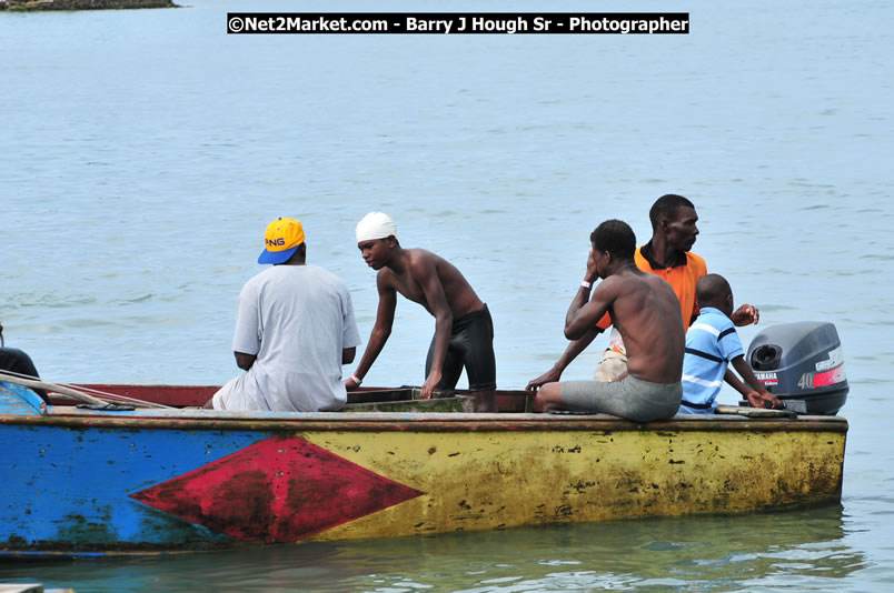 Lucea Cross the Harbour @ Lucea Car Park - All Day Event - Cross the Harbour Swim, Boat Rides, and Entertainment for the Family - Concert Featuring: Bushman, George Nooksl, Little Hero, Bushi One String, Dog Rice and many local Artists - Friday, August 1, 2008 - Lucea, Hanover Jamaica - Photographs by Net2Market.com - Barry J. Hough Sr. Photojournalist/Photograper - Photographs taken with a Nikon D300 - Negril Travel Guide, Negril Jamaica WI - http://www.negriltravelguide.com - info@negriltravelguide.com...!