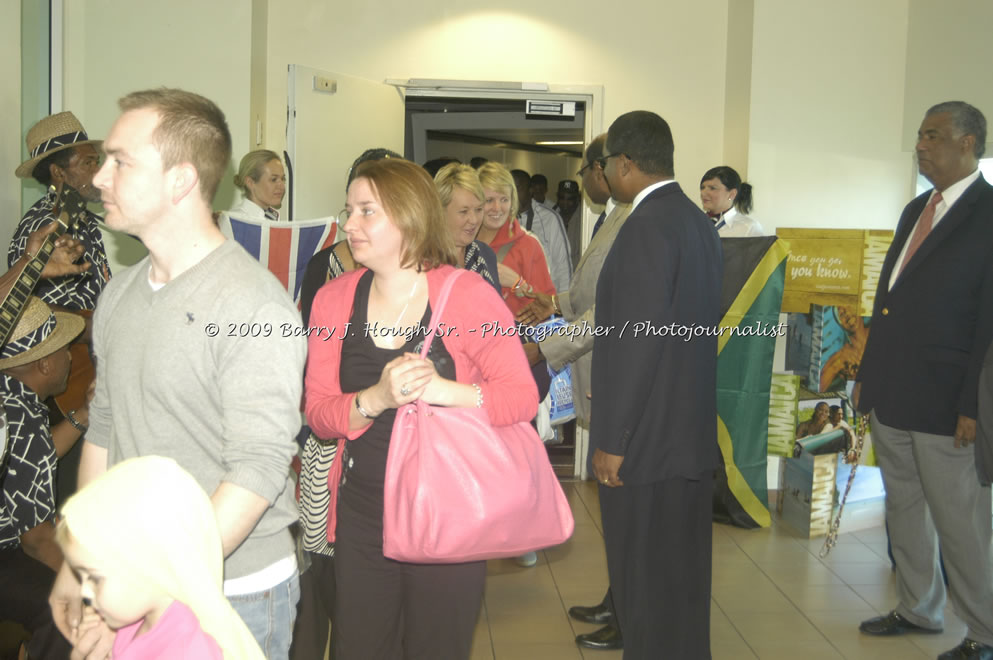  British Airways Inaugurates New Scheduled Service from London Gatwick Airport to Sangster International Airport, Montego Bay, Jamaica, Thursday, October 29, 2009 - Photographs by Barry J. Hough Sr. Photojournalist/Photograper - Photographs taken with a Nikon D70, D100, or D300 - Negril Travel Guide, Negril Jamaica WI - http://www.negriltravelguide.com - info@negriltravelguide.com...!