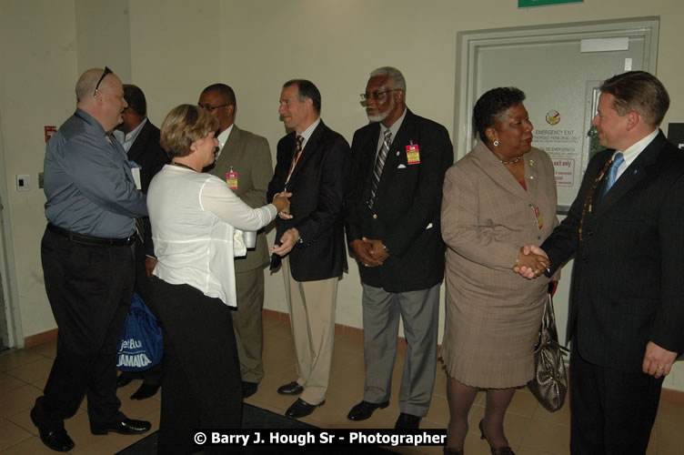 JetBue Airways' Inaugural Air Service between Sangster International Airport, Montego Bay and John F. Kennedy Airport, New York at MBJ Airports Sangster International Airport, Montego Bay, St. James, Jamaica - Thursday, May 21, 2009 - Photographs by Net2Market.com - Barry J. Hough Sr, Photographer/Photojournalist - Negril Travel Guide, Negril Jamaica WI - http://www.negriltravelguide.com - info@negriltravelguide.com...!