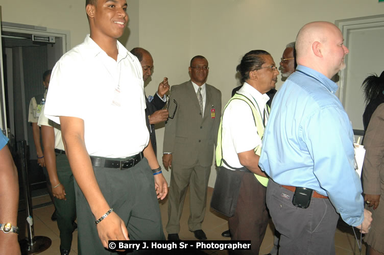 JetBue Airways' Inaugural Air Service between Sangster International Airport, Montego Bay and John F. Kennedy Airport, New York at MBJ Airports Sangster International Airport, Montego Bay, St. James, Jamaica - Thursday, May 21, 2009 - Photographs by Net2Market.com - Barry J. Hough Sr, Photographer/Photojournalist - Negril Travel Guide, Negril Jamaica WI - http://www.negriltravelguide.com - info@negriltravelguide.com...!