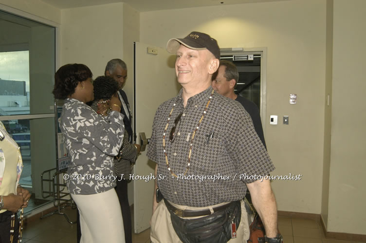 US Airways Inaugurtes New Service from Phoenix Sky Harbor International Airport to Sangster International Airport, Friday, December 18, 2009, Sangster International Airport, Montego Bay, St. James, Jamaica W.I. - Photographs by Net2Market.com - Barry J. Hough Sr, Photographer/Photojournalist - The Negril Travel Guide - Negril's and Jamaica's Number One Concert Photography Web Site with over 40,000 Jamaican Concert photographs Published -  Negril Travel Guide, Negril Jamaica WI - http://www.negriltravelguide.com - info@negriltravelguide.com...!