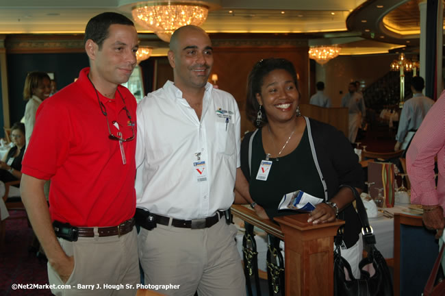 MS Freedom Of The Seas [Royal Caribbean International's - Newest Vessel] Plaques &amp; Keys Ceremony in order to commemorate its first arrival at the Port Montego Bay Photos - Negril Travel Guide, Negril Jamaica WI - http://www.negriltravelguide.com - info@negriltravelguide.com...!