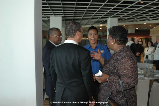 Minister of Toursim Luncheon - Minister of Tourism, Hon. Edmund Bartlett - Director of Tourism, Basil Smith - Saturday, December 15, 2007 - Rose Hall Resort and Country Club, Rose Hall, Montego Bay, Jamaica W.I. - Photographs by Net2Market.com - Barry J. Hough Sr, Photographer - Negril Travel Guide, Negril Jamaica WI - http://www.negriltravelguide.com - info@negriltravelguide.com...!