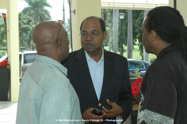 Minister of Toursim Luncheon - Minister of Tourism, Hon. Edmund Bartlett - Director of Tourism, Basil Smith - Saturday, December 15, 2007 - Rose Hall Resort and Country Club, Rose Hall, Montego Bay, Jamaica W.I. - Photographs by Net2Market.com - Barry J. Hough Sr, Photographer - Negril Travel Guide, Negril Jamaica WI - http://www.negriltravelguide.com - info@negriltravelguide.com...!