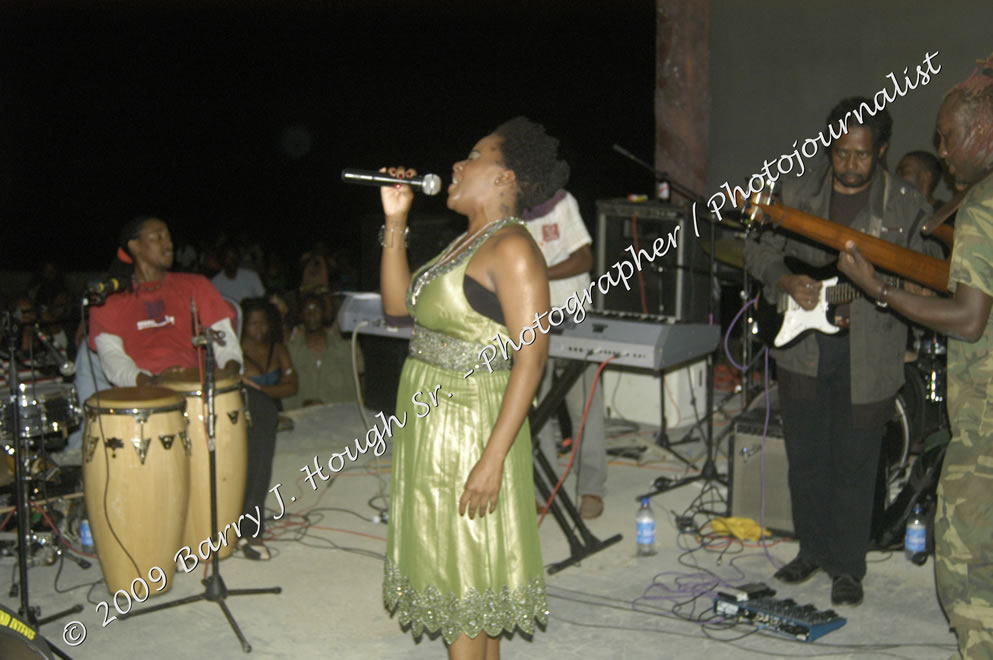  Etana Live in Concert Negril Escape Resort & Spa, Openning Acts: Princess Tia, Ras Slick, and Anthony Able, Backing Band: Strong Hold, One Love Reggae Summer Series, West End, Negril, Westmoreland, Jamaica W.I. - Saturaday, August 18, 2009 - Photographs by Barry J. Hough Sr. Photojournalist/Photograper - Photographs taken with a Nikon D70, D100, or D300 - Negril Travel Guide, Negril Jamaica WI - http://www.negriltravelguide.com - info@negriltravelguide.com...!