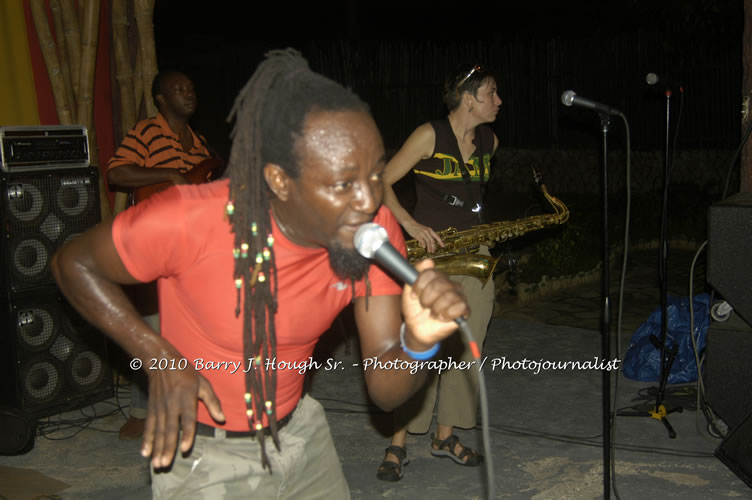 Mystic Bowie Ablum Launch featuring Mystic Bowie and Friends - November 10, 2009 @ Negril Escape Resort and Spa, Tuesday, February 3, 2009 - One Love Drive, West End, Negril, Westmoreland, Jamaica W.I. - Photographs by Net2Market.com - Barry J. Hough Sr, Photographer/Photojournalist - The Negril Travel Guide - Negril's and Jamaica's Number One Concert Photography Web Site with over 40,000 Jamaican Concert photographs Published -  Negril Travel Guide, Negril Jamaica WI - http://www.negriltravelguide.com - info@negriltravelguide.com...!