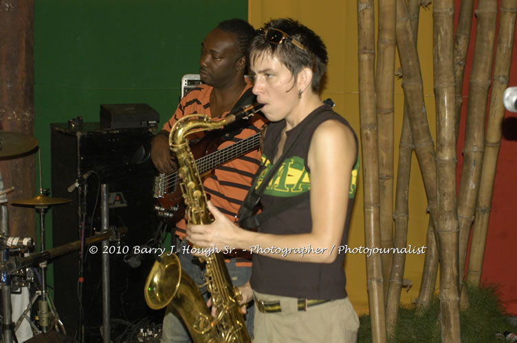 Mystic Bowie Ablum Launch featuring Mystic Bowie and Friends - November 10, 2009 @ Negril Escape Resort and Spa, Tuesday, February 3, 2009 - One Love Drive, West End, Negril, Westmoreland, Jamaica W.I. - Photographs by Net2Market.com - Barry J. Hough Sr, Photographer/Photojournalist - The Negril Travel Guide - Negril's and Jamaica's Number One Concert Photography Web Site with over 40,000 Jamaican Concert photographs Published -  Negril Travel Guide, Negril Jamaica WI - http://www.negriltravelguide.com - info@negriltravelguide.com...!