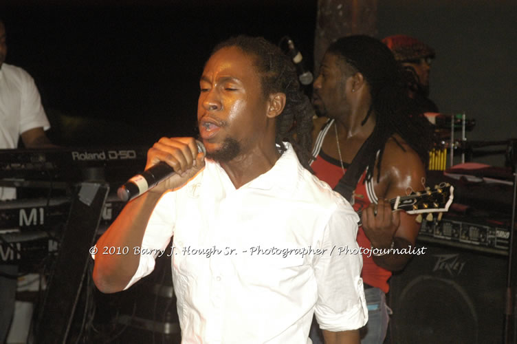 JAH Cure - Live In Concert @ Negril Escape Resort and Spa, December 15, 2009, One Love Drive, West End, Negril, Westmoreland, Jamaica W.I. - Photographs by Net2Market.com - Barry J. Hough Sr, Photographer/Photojournalist - Negril Travel Guide, Negril Jamaica WI - http://www.negriltravelguide.com - info@negriltravelguide.com...!