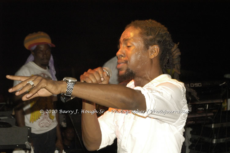 JAH Cure - Live In Concert @ Negril Escape Resort and Spa, December 15, 2009, One Love Drive, West End, Negril, Westmoreland, Jamaica W.I. - Photographs by Net2Market.com - Barry J. Hough Sr, Photographer/Photojournalist - Negril Travel Guide, Negril Jamaica WI - http://www.negriltravelguide.com - info@negriltravelguide.com...!