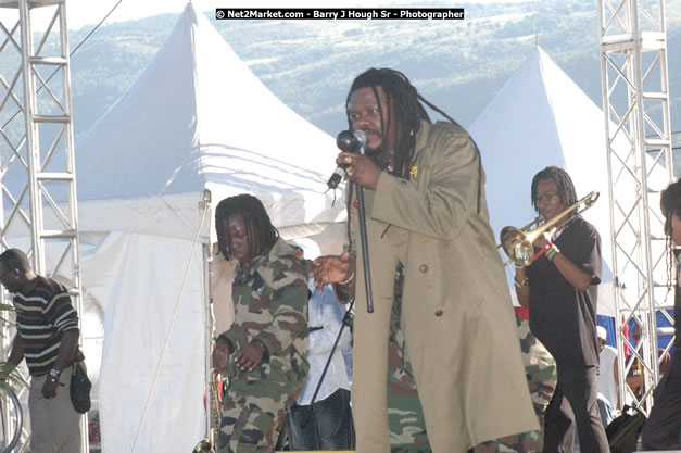 Luciano at Tru-Juice Rebel Salute 2008 - The 15th staging of Tru-Juice Rebel Salute, Saturday, January 12, 2008, Port Kaiser Sports Club, St. Elizabeth, Jamaica W.I. - Photographs by Net2Market.com - Barry J. Hough Sr, Photographer - Negril Travel Guide, Negril Jamaica WI - http://www.negriltravelguide.com - info@negriltravelguide.com...!