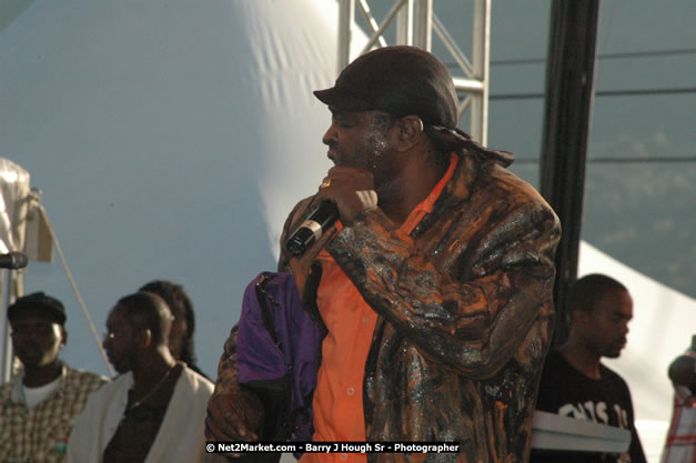 Sugar Minott at Tru-Juice Rebel Salute 2008 - The 15th staging of Tru-Juice Rebel Salute, Saturday, January 12, 2008, Port Kaiser Sports Club, St. Elizabeth, Jamaica W.I. - Photographs by Net2Market.com - Barry J. Hough Sr, Photographer - Negril Travel Guide, Negril Jamaica WI - http://www.negriltravelguide.com - info@negriltravelguide.com...!