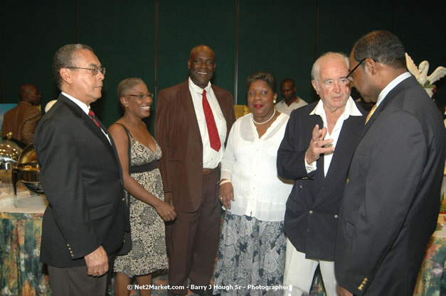 Red Cap Porters Awards - Minister of Tourism, Hon. Edmund Bartlett - Director of Tourism, Basil Smith - Friday, December 14, 2007 - Holiday Inn Sunspree, Montego Bay, Jamaica W.I. - Photographs by Net2Market.com - Barry J. Hough Sr, Photographer - Negril Travel Guide, Negril Jamaica WI - http://www.negriltravelguide.com - info@negriltravelguide.com...!