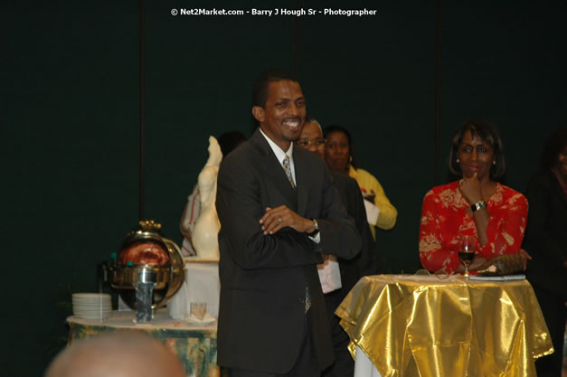 Red Cap Porters Awards - Minister of Tourism, Hon. Edmund Bartlett - Director of Tourism, Basil Smith - Friday, December 14, 2007 - Holiday Inn Sunspree, Montego Bay, Jamaica W.I. - Photographs by Net2Market.com - Barry J. Hough Sr, Photographer - Negril Travel Guide, Negril Jamaica WI - http://www.negriltravelguide.com - info@negriltravelguide.com...!