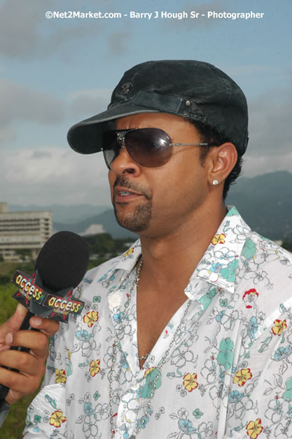 LL Cool J - Shaggy - Press Conference @ Richmond Hill Inn, Montego Bay - Red Stripe Reggae Sumfest at Catherine Hall, Montego Bay, St James, Jamaica W.I. - Negril Travel Guide.com, Negril Jamaica WI - http://www.negriltravelguide.com - info@negriltravelguide.com...!