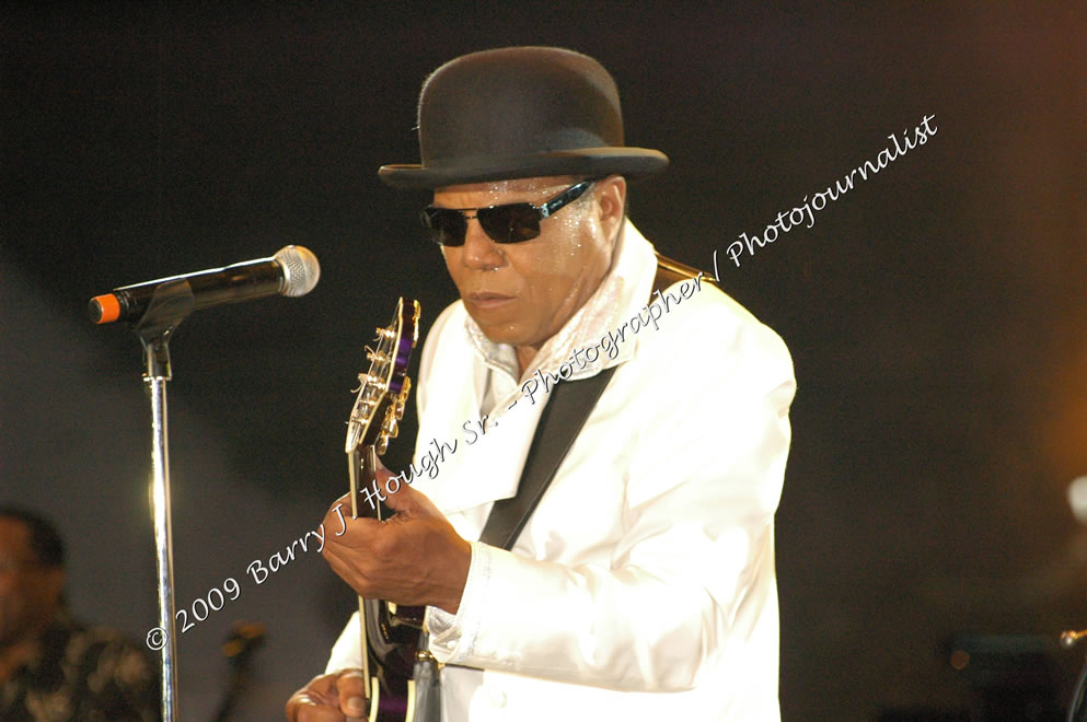 Tito Jackson @ Reggae Sumfest 2009 - International Night 2 - Tito Jackson, brother of the late King of Pop Michael Jackson performed live at Reggae Sumfest 2009. Reggae Sumfest 2009,Catherine Hall, Montego Bay, St. James, Jamaica W.I. - Saturday, July 25, 2009 - Reggae Sumfest 2009, July 19 - 25, 2009 - Photographs by Net2Market.com - Barry J. Hough Sr. Photojournalist/Photograper - Photographs taken with a Nikon D70, D100, or D300 - Negril Travel Guide, Negril Jamaica WI - http://www.negriltravelguide.com - info@negriltravelguide.com...!