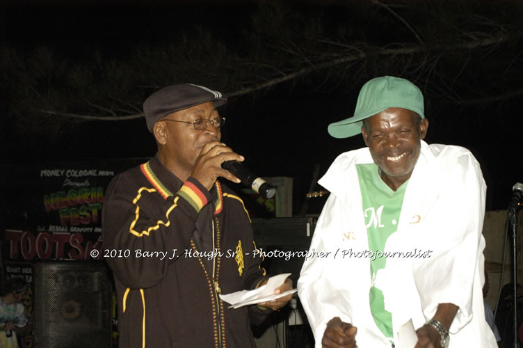 Toots and the Maytals - Grammy Award Winner @ Negril Fest - Presented by Money Cologne Promotions - Special Guest Star Jamaica Michael Jackson, Stama, Adeebe - Backed by Hurricane Band, MC Rev. BB on January 6, 2010 @ Roots Bamboo, Norman Manley Boulevard, Negril, Westmoreland, Jamaica W.I. - Photographs by Net2Market.com - Barry J. Hough Sr, Photographer/Photojournalist - The Negril Travel Guide - Negril's and Jamaica's Number One Concert Photography Web Site with over 40,000 Jamaican Concert photographs Published -  Negril Travel Guide, Negril Jamaica WI - http://www.negriltravelguide.com - info@negriltravelguide.com...!