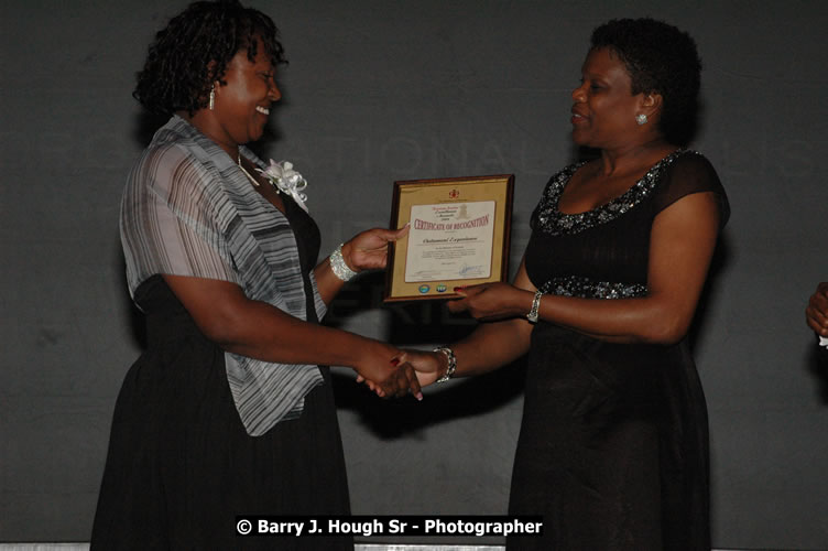 The Ministry of Tourism - Tourism Service Excellence Awards Ceremony held at the Ritz Carlton Rose Rall Golf and Spa Resort, Montego Bay on Friday, April 24, 2009 - Photographs by Net2Market.com - Barry J. Hough Sr. Photojournalist/Photograper - Photographs taken with a Nikon D300 - Negril Travel Guide, Negril Jamaica WI - http://www.negriltravelguide.com - info@negriltravelguide.com...!