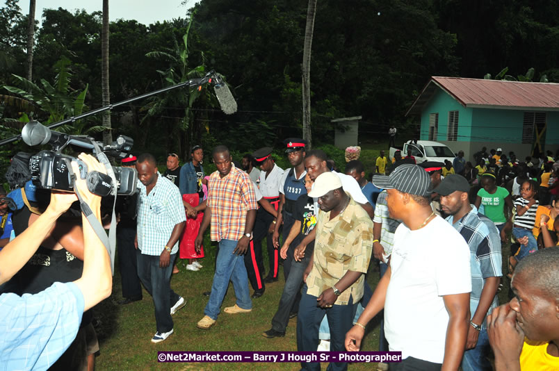 Usain Bolt of Jamaica - The Fastest Man In The World  - Usain Bolt Homecoming Celebrations - Press Conference at the Grand Bahia Principe &amp; Sherwood Content - Waldensia Primary School - Photographs by Net2Market.com - Barry J. Hough Sr. Photojournalist/Photograper - Photographs taken with a Nikon D300 - Negril Travel Guide, Negril Jamaica WI - http://www.negriltravelguide.com - info@negriltravelguide.com...!