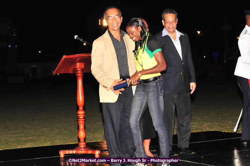 Jamaica's Athletes Celebration - Western Olympics Sports Gala & Trelawny Homecoming - Wednesday, October 8, 2008 - Photographs by Net2Market.com - Barry J. Hough Sr. Photojournalist/Photograper - Photographs taken with a Nikon D300 - Negril Travel Guide, Negril Jamaica WI - http://www.negriltravelguide.com - info@negriltravelguide.com...!