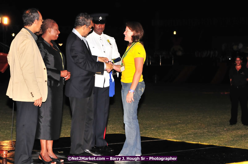 Jamaica's Athletes Celebration - Western Olympics Sports Gala & Trelawny Homecoming - Wednesday, October 8, 2008 - Photographs by Net2Market.com - Barry J. Hough Sr. Photojournalist/Photograper - Photographs taken with a Nikon D300 - Negril Travel Guide, Negril Jamaica WI - http://www.negriltravelguide.com - info@negriltravelguide.com...!